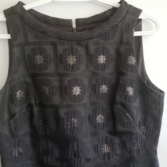 Milly Vintage Floral Sleeveless Boatneck Dress - Picture 2 of 6